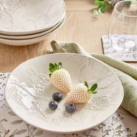 THE VERY COLLECTION MEADOW SET OF 4 PASTA BOWLS