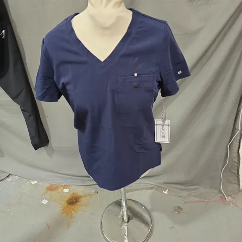 Koi Navy Scrub Top XS – Style 1010-012 Ready to Work