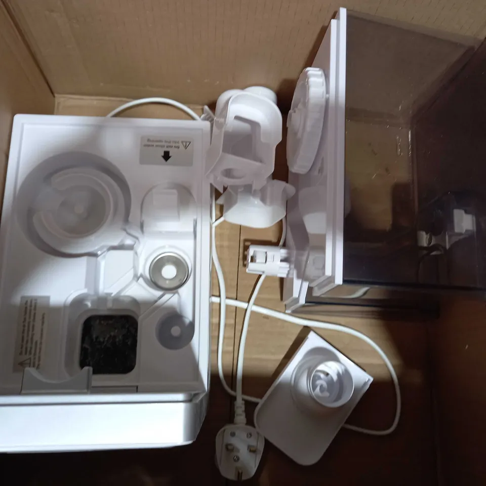 LEVOIT COOL & WARM HUMIDIFIER AUTO MODE, DUAL NOZZLES, TIMER, UP TO 60H WHITE