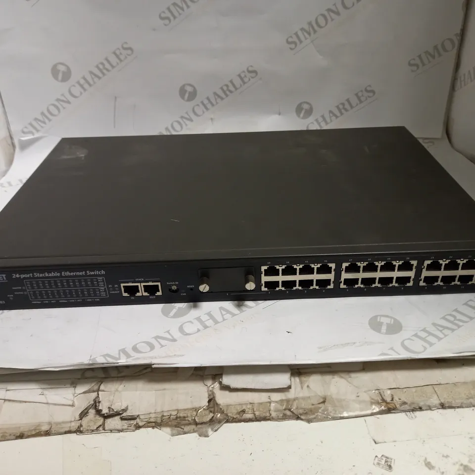 PLANET TECHNOLOGY WGSW-2403 24-PORT STACKABLE ETHERNET SWITCH