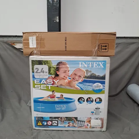 INTEX EASY SET POOL IN BLUE 2.4M