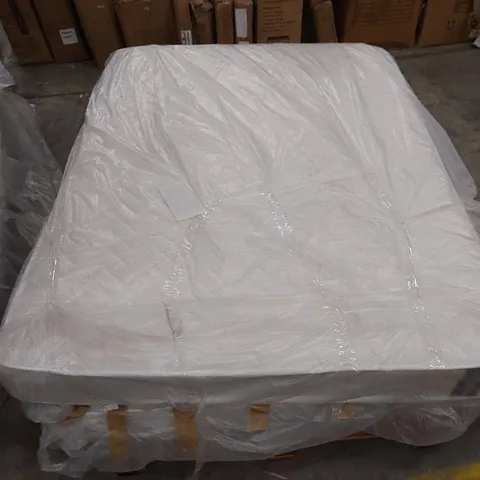 QUALITY BAGGED 4'6" DOUBLE SERENITY HYBRID COIL AND MEMORY FOAM MATTRESS