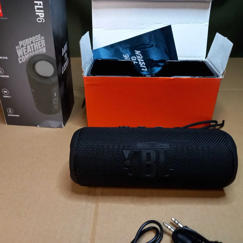 BOXED JBL FLIP6 PORTABLE WIRLESS SPEAKER