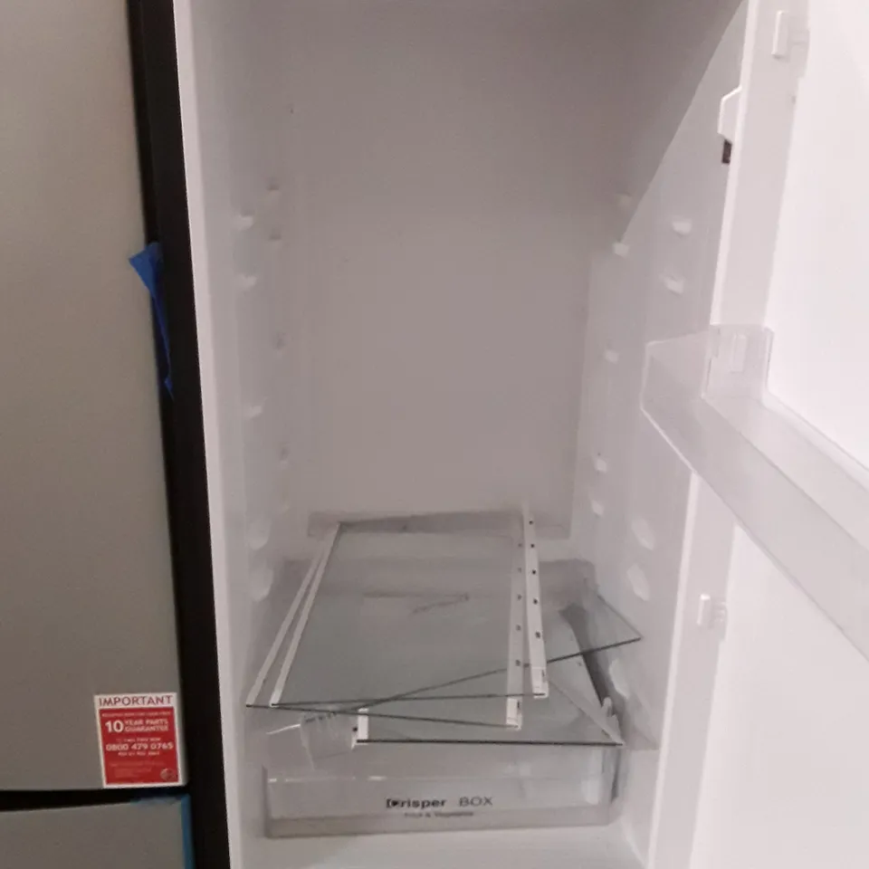 RUSSELL HOBBS RH180FF541E1B FREESTANDING FRIDGE FREEZER IN BLACK - UNPROCESSED RAW RETURN