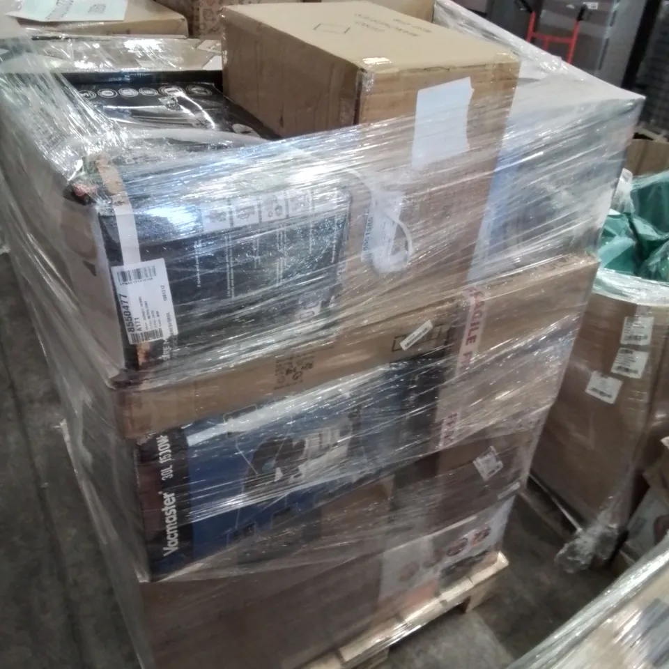 PALLET OF APPROXIMATELY 31 UNPROCESSED RAW RETURN HOUSEHOLD AND ELECTRICAL GOODS TO INCLUDE;