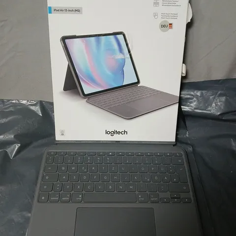 LOGITECH COMBO TOUCH KEYBOARD CASE FOR IPAD AIR 13-INCH (M2) – BOXED