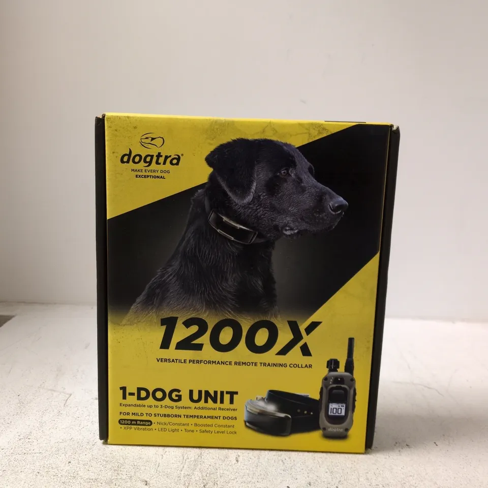 DOGTRA 1200X REMOTE TRAINING COLLAR – 1 DOG UNIT
