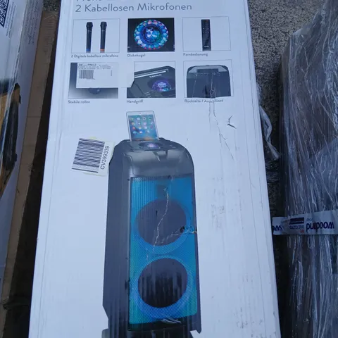 BOXED LENCO PA-260BK BLUETOOTH PARTY SPEAKER
