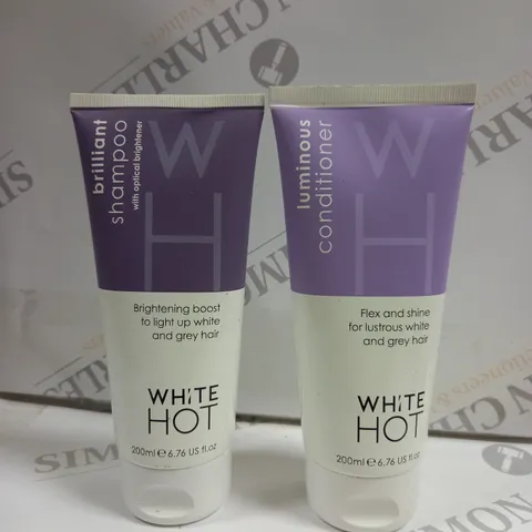 WHITE HOT LUMINOUS SHAMPOO & CONDITIONER 200ML