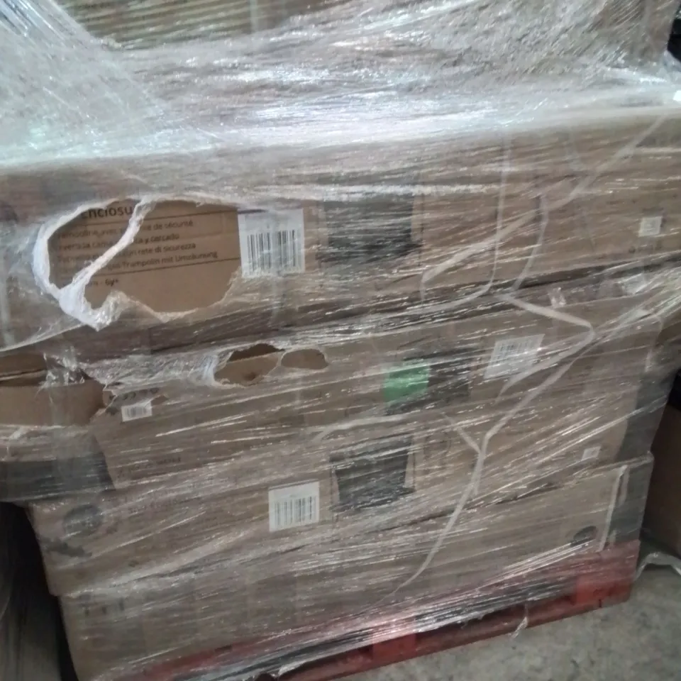PALLET CONTAINING APPROXIMATELY 5 TRAMPOLINES 