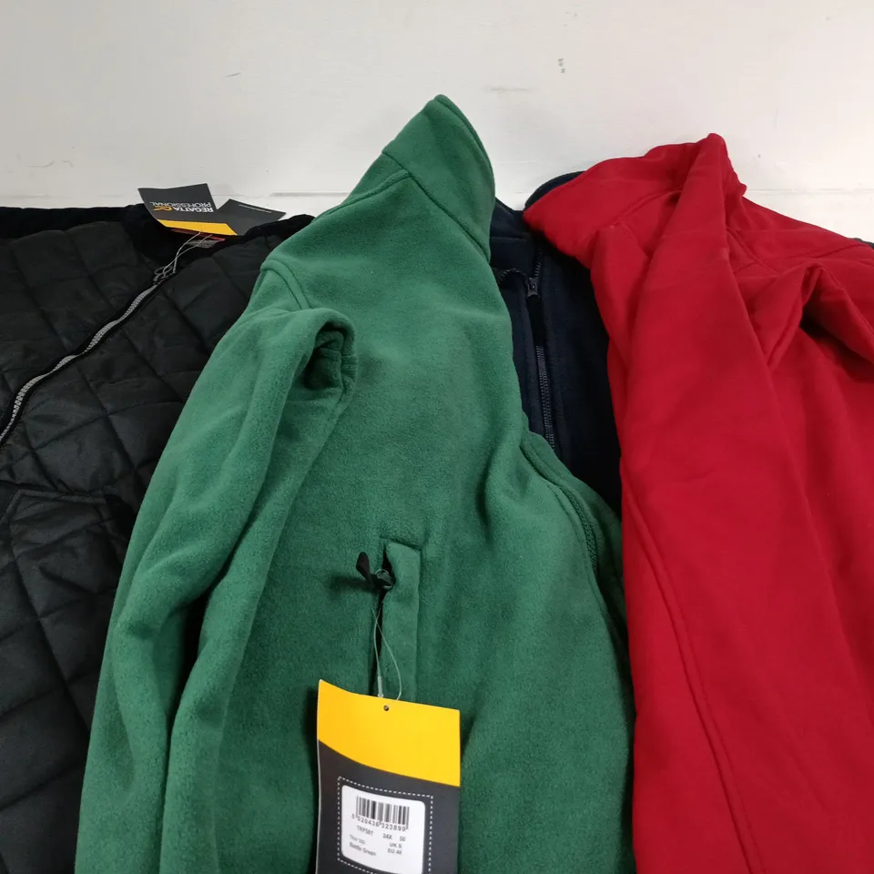 BOX OF 4 ASSORTED REGATTA JACKETS, IN VARIOUS SIZES 