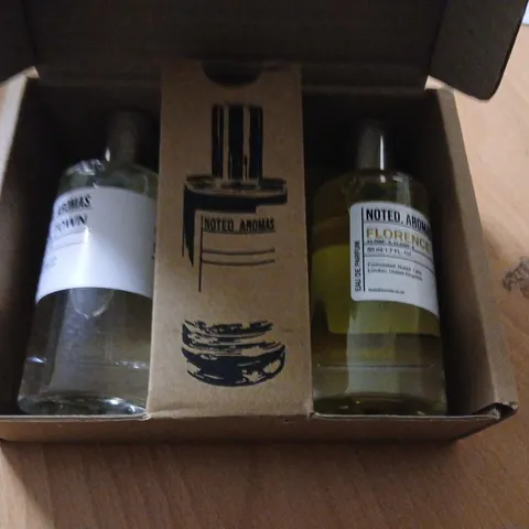 NOTED AROMAS TWO FRAGRANCE GIFT SET