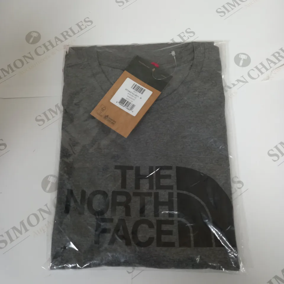 BAGGED THE NORTH FACE LOGO PRINT T-SHIRT SIZE M