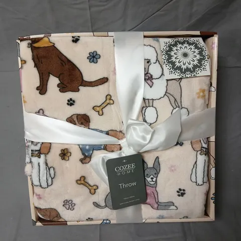 Cozee Home Throw Blanket – 152 x 203 cm