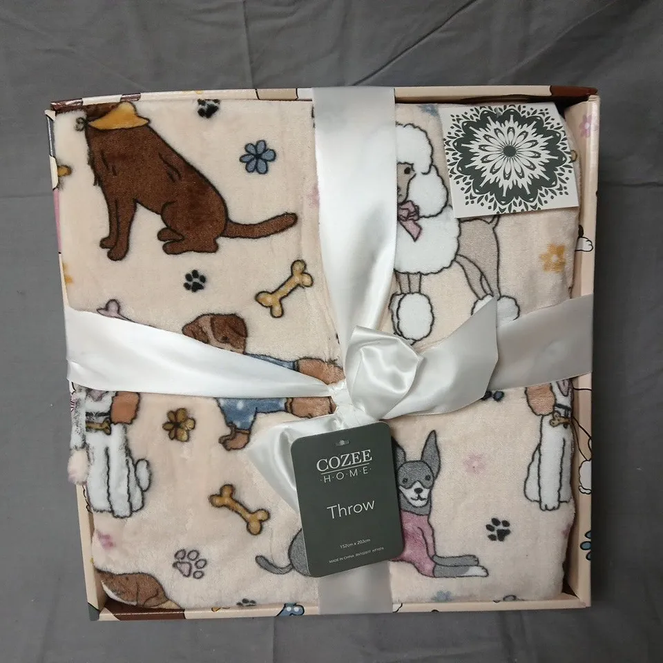 Cozee Home Throw Blanket – 152 x 203 cm