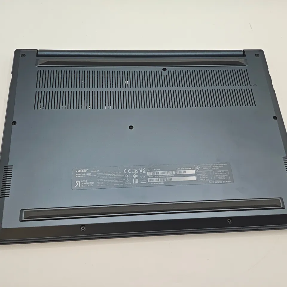 BOXED ACER ASPIRE 14 AI SNAPDRAGON 16GB RAM LAPTOP IN STEEL BLUE - N25C7