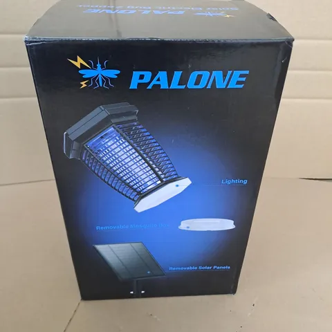 BOXED PALONE SOLAR ELECTRIC BUG ZAPPER