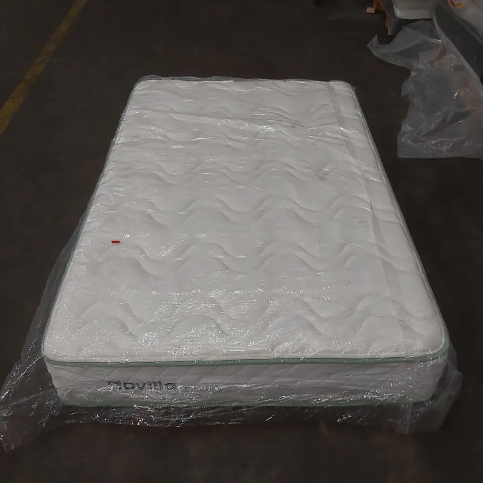 QUALITY BAGGED NOVILLA 25CM ORTHO MEMORY FOAM POCKET SPRUNG ZONED MATTRESS - 120CM SMALL DOUBLE