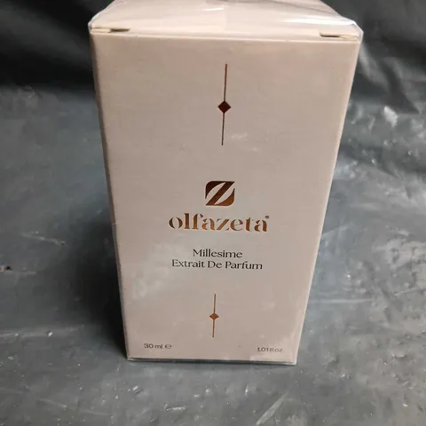 BOXED AND SEALED OLFAZETA MILLESIME EXTRAIT DE PARFUM 30ML