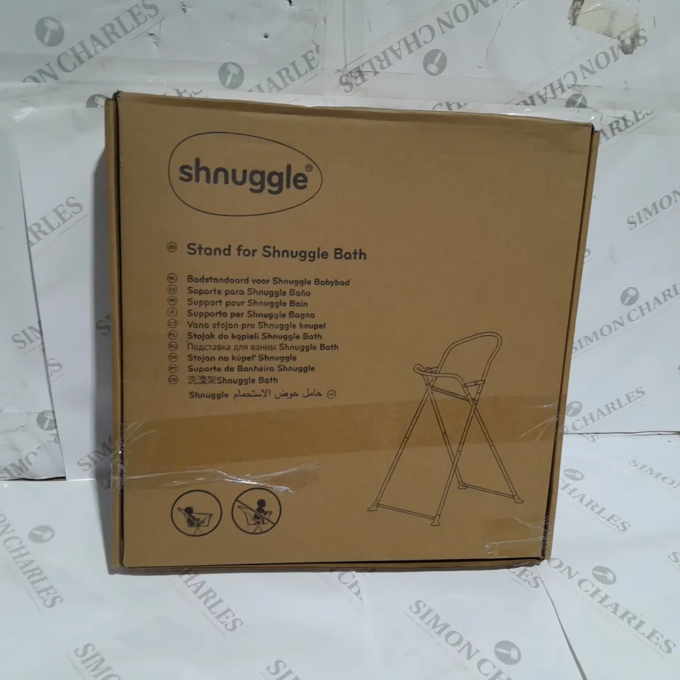 BOXED  STAND SHNUGGLE BATH