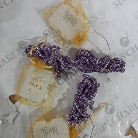 ALISON AT HOME/ ALISON CORK SET OF 3 2M PRE-LIT GLITTER LIGHT STRAND