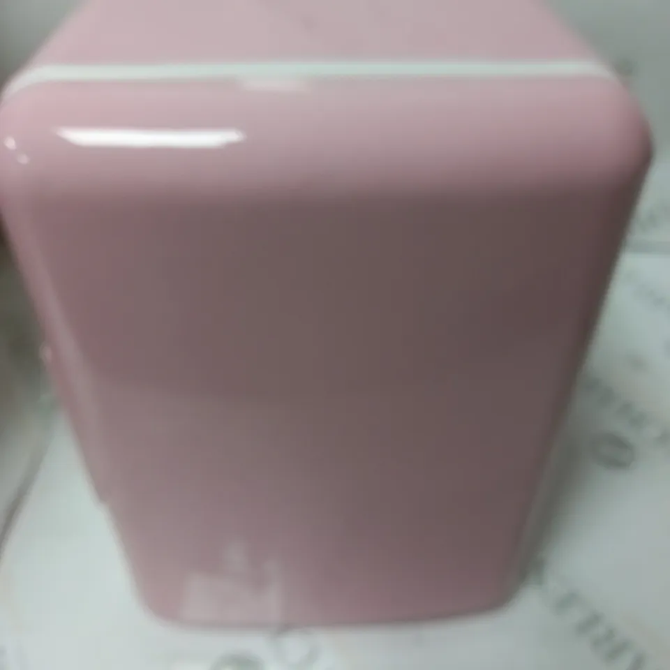 BOXED PINK MINI REFRIGERATOR 