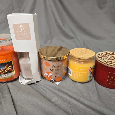 APPROXIMATELY 30 ASSORTED HOUSEHOLD PRODUCTS TO INCLUDE SCENTED CANDLES & REED DIFFUSERS - COLLECTION ONLY 