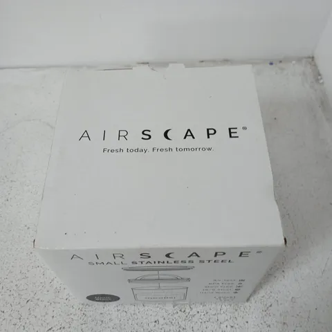 AIRSCAPE SMALL STAINLESS STEEL 1 QUART CANISTER – MATTE BLACK (GOODS)