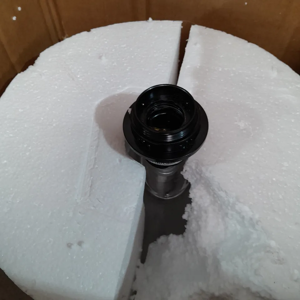 K BY KELLY HOPPEN GLASS TABLE LAMP - CLEAR