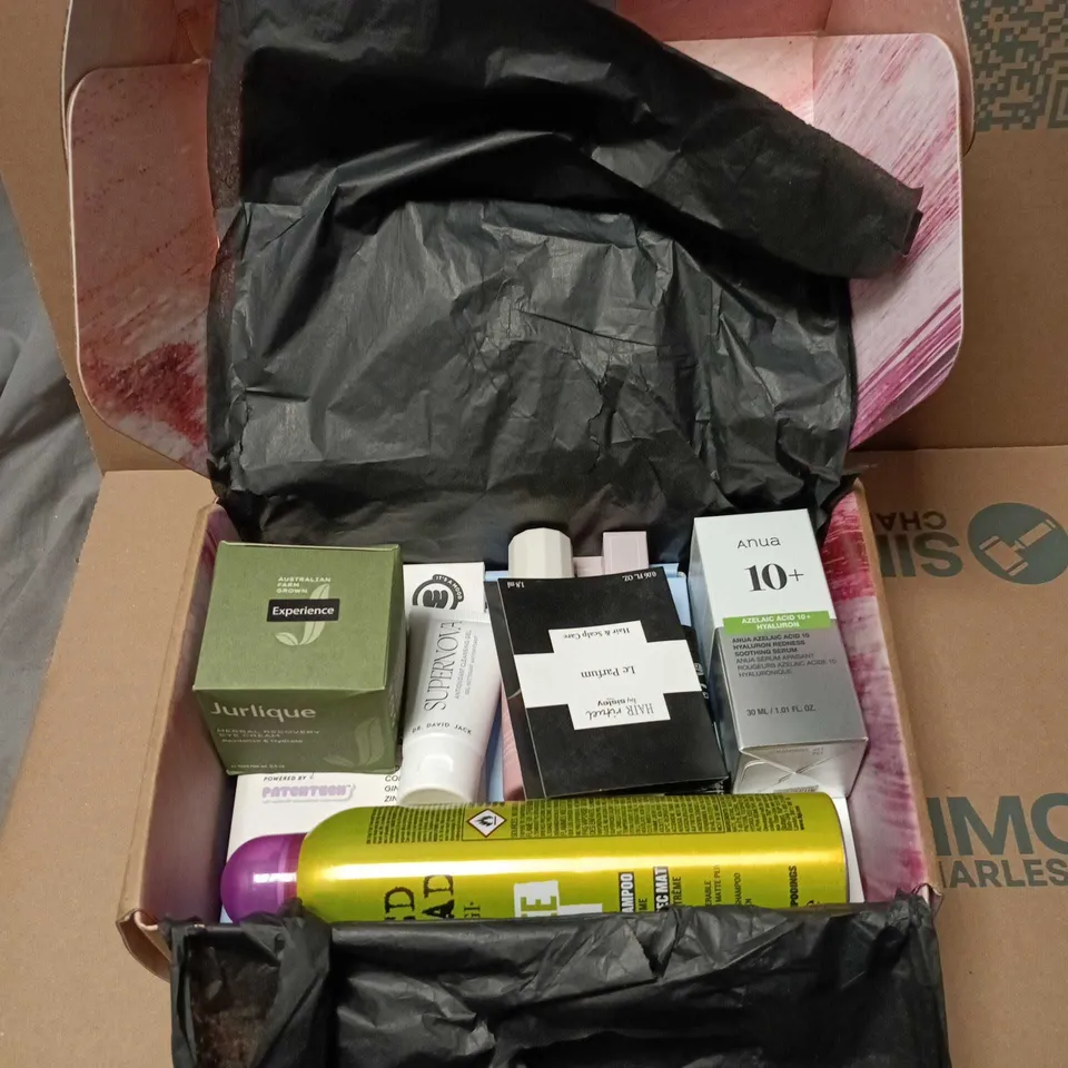 GRAZIA BEAUTY CLUB 9 ITEM GIFT SET TO INCLUDE ANUA, BED HEAD, DR ALTHEA PRO LAB ETC