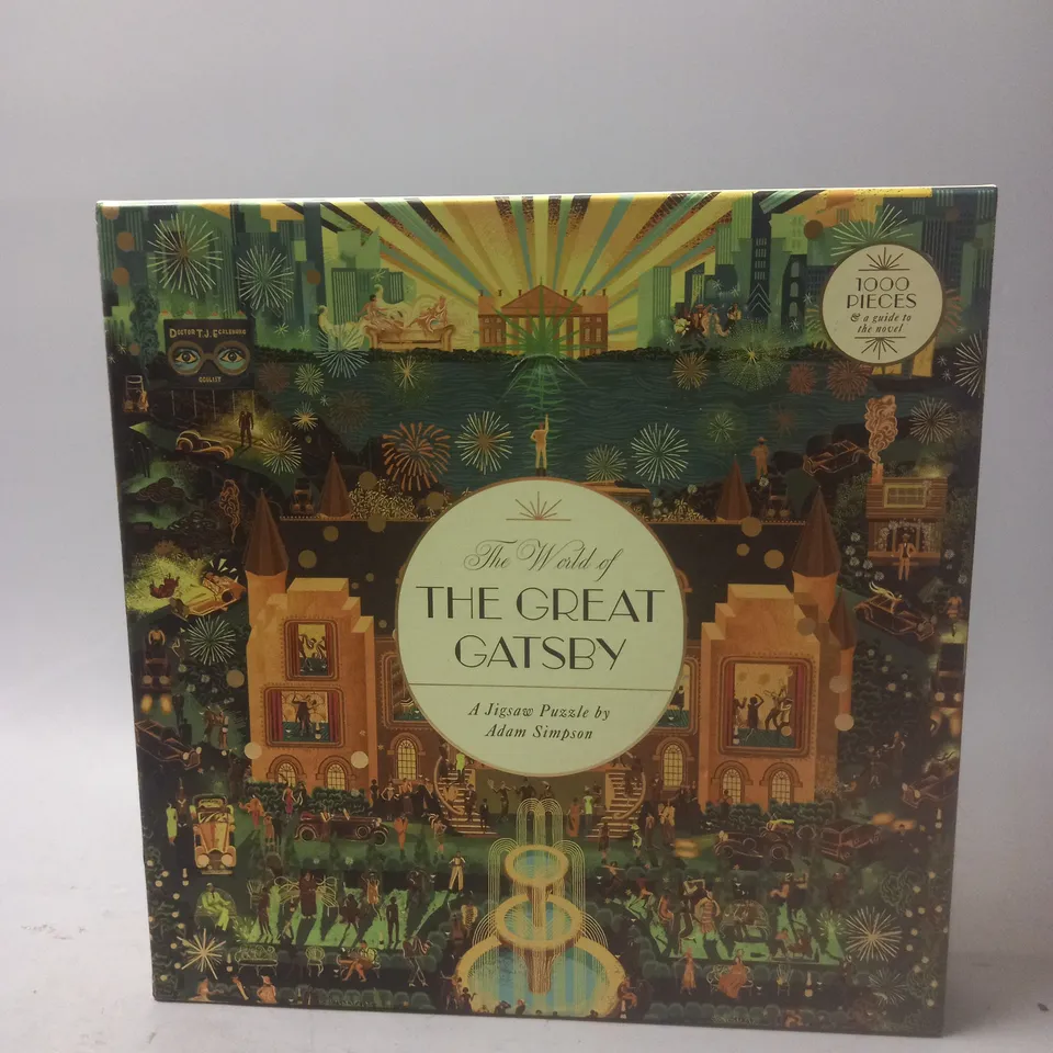 THE WORLD OF THE GREAT GAYSBY JIGSAW PUZZLE