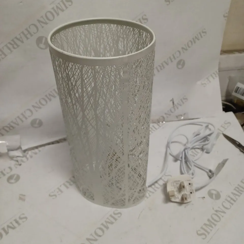 JOHN LEWIS DEVON TABLE LAMP WHITE