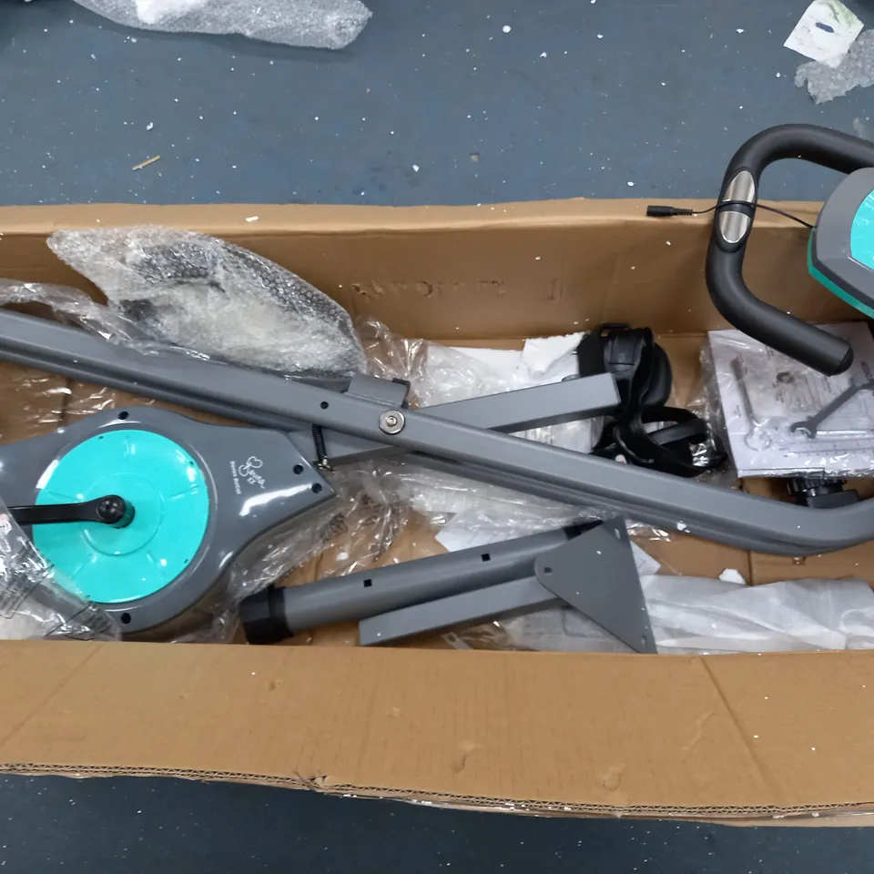 DAVINA FITNESS FOLDING MAGNETIC EXERCISE BIKE - MINT - COLLECTION ONLY