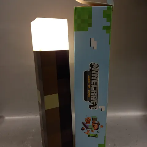 BOXED MINECRAFT LIGHT-UP TORCH