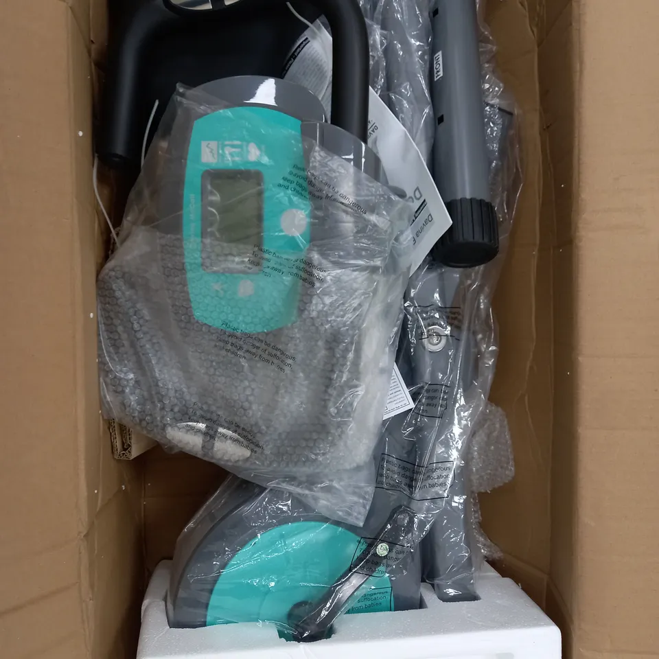BOXED DAVINA FITNESS FOLDING MAGNETIC EXERCISE BIKE - MINT - COLLECTION ONLY