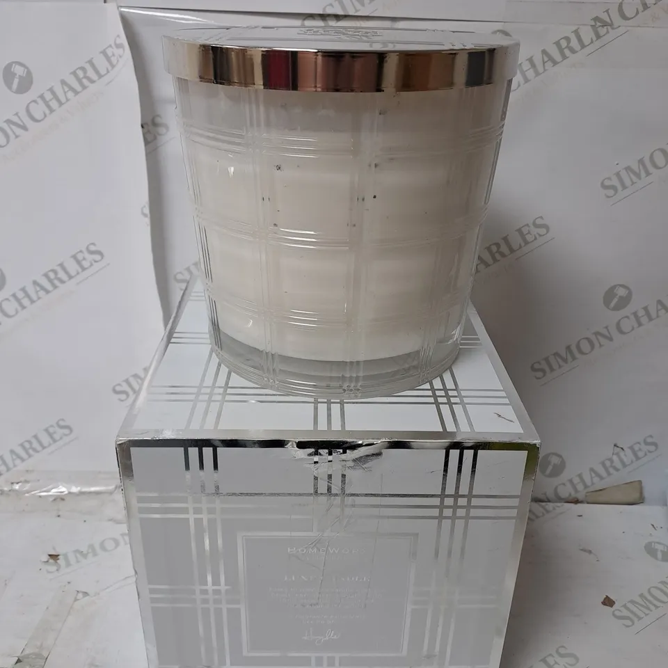 BOXED HOMEWORX LUXE CANDLE 