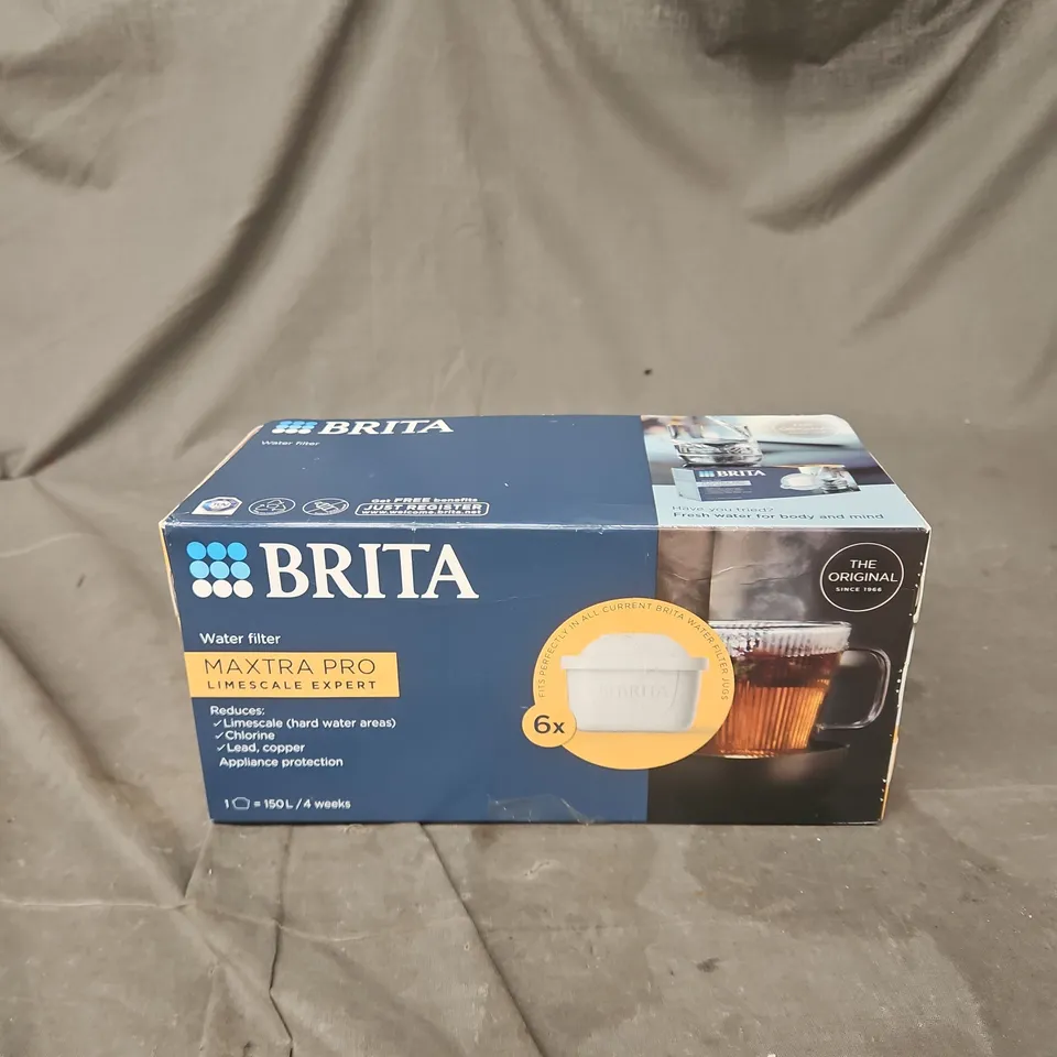 BRITA MAXTRA PRO LIMESCALE EXPERT WATER FILTER 6 PACK