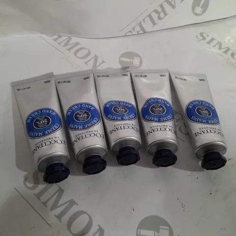 L'OCCITANE BOXED 5 PIECE HAND CREAM