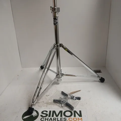 LP DRUM/CYMBAL STAND WITH TRIPOD BASE – CHROME