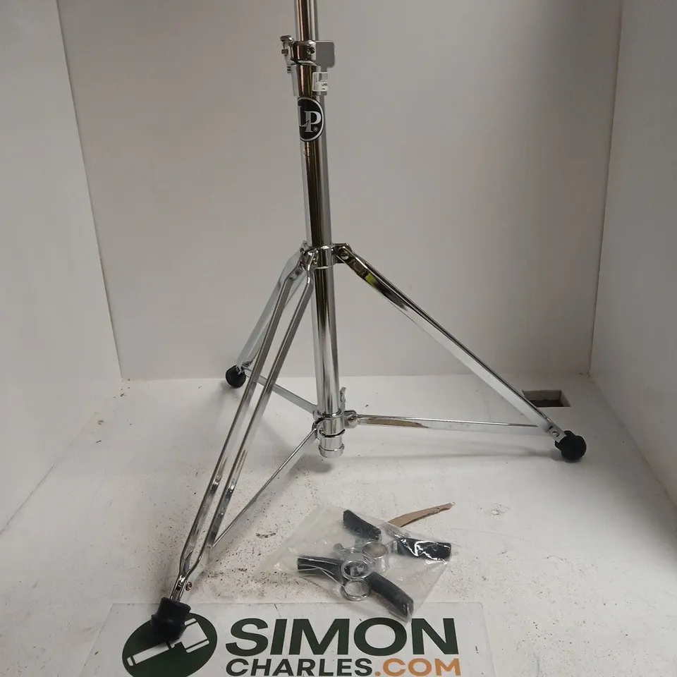 LP DRUM/CYMBAL STAND WITH TRIPOD BASE – CHROME