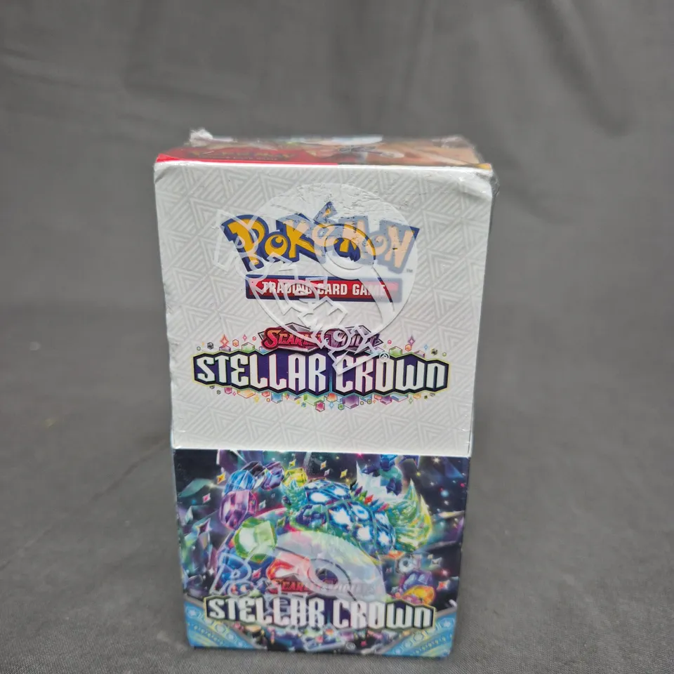 SEALED POKEMON TRADING CARD GAME - SCARLET AND VIOLET - STELLAR CROWN