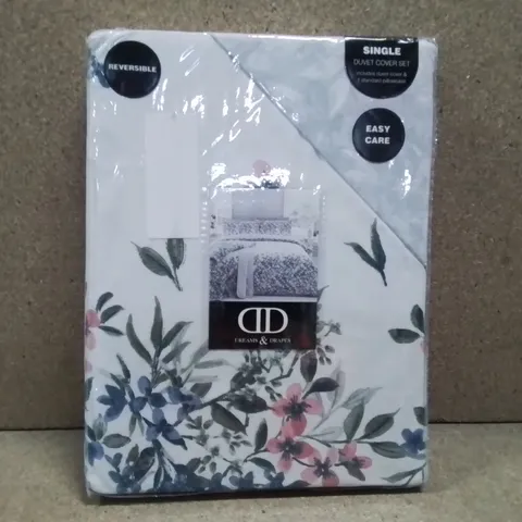 BRAND NEW DREAMS AND DRAPES SINGLE DUVET COVER SET - CHAMBRAY 