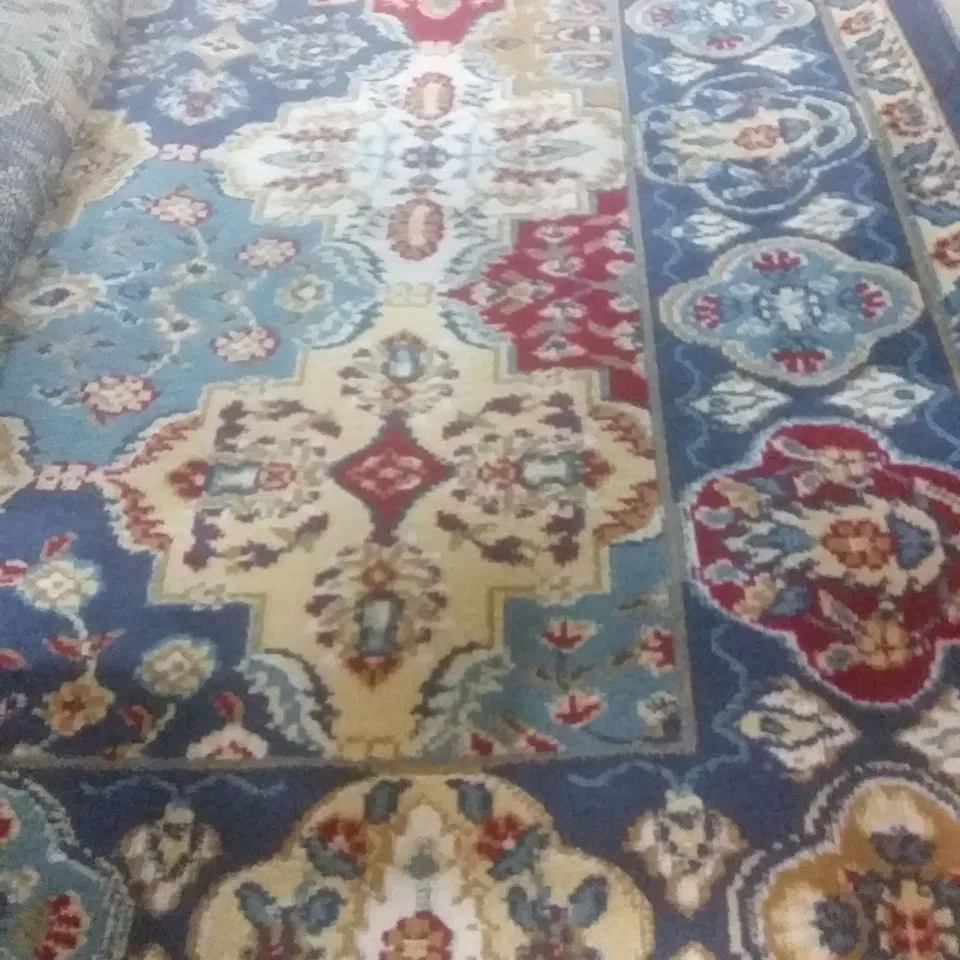 POWERLEAU PERSIAN BROWN/BLUE RUG 160X220CM