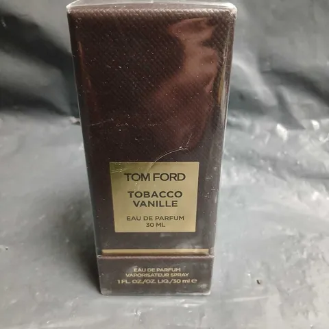 BOXED AND SEALED TOM FORD TOBACCO VANILLE EAU DE PARFUM SPRAY - 30ML 