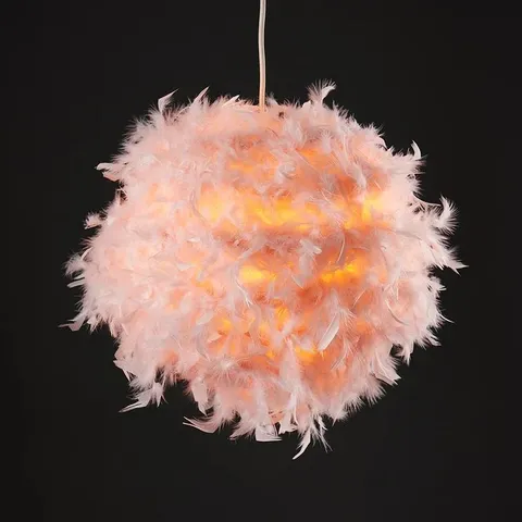 BOXED BALL 30CM H × 35CM W COTTON NOVELTY PENDENT SHADE