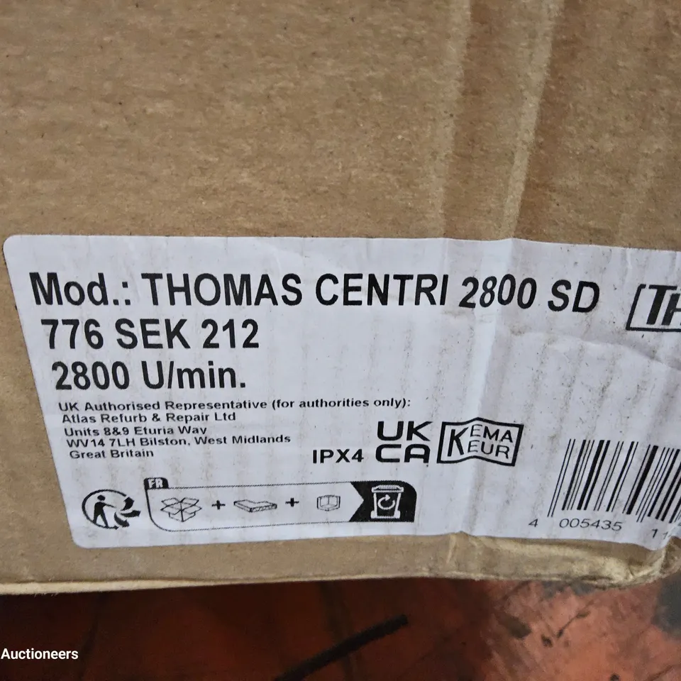 BOXED THOMAS SPIN SDRYER Model 2800SD WHITE