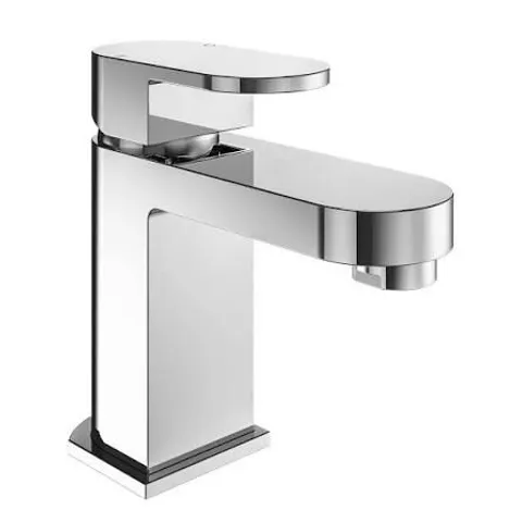 BOXED CHROME MONO BASIN MIXER TAP - COMO