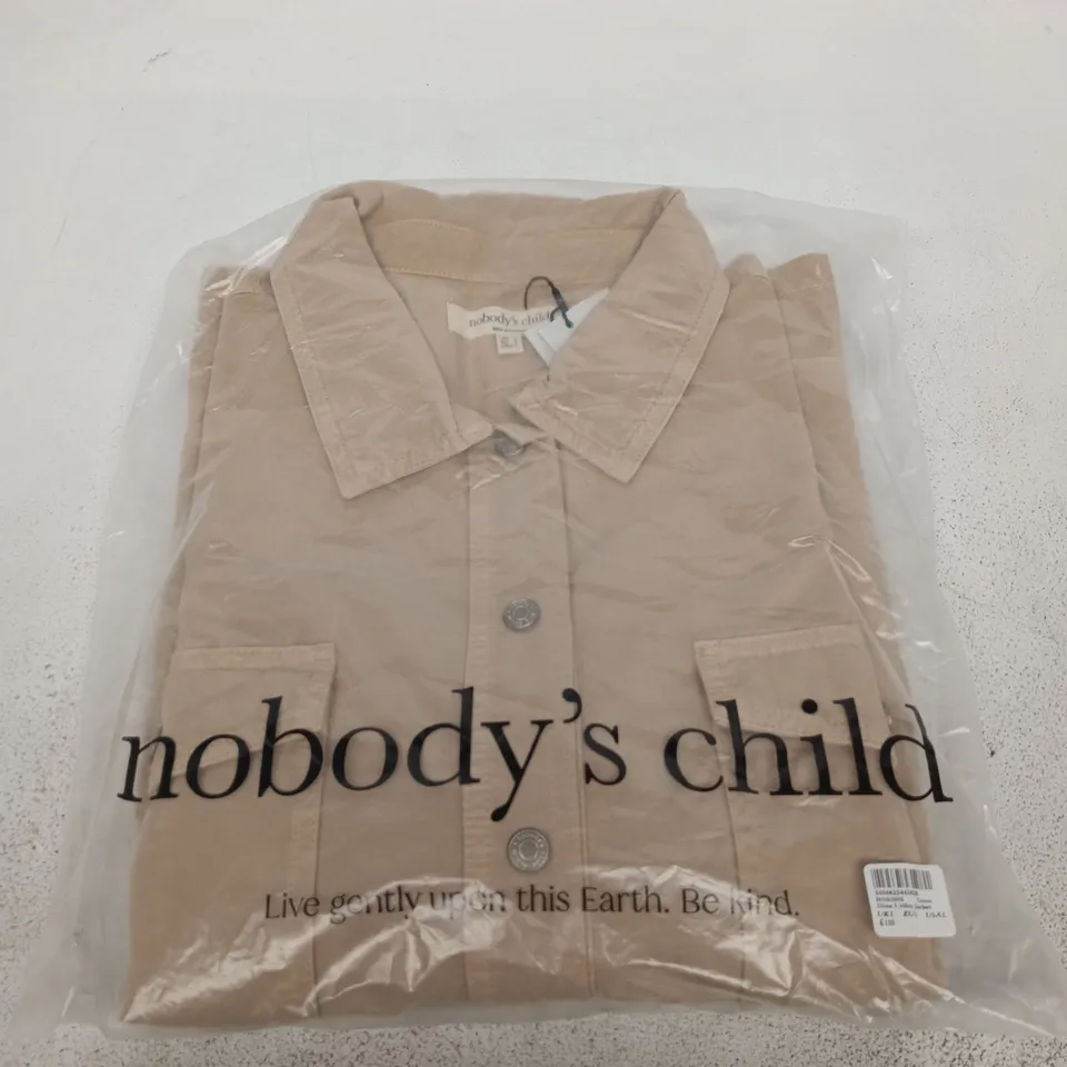 NOBODY'S CHILD CREAM DINA UTILITY JACKET – UK LARGE