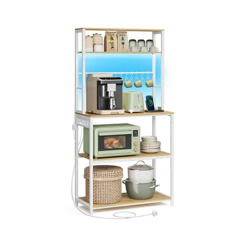 BOXED VASAGLE COFFEE BAR WITH LED LIGHTS