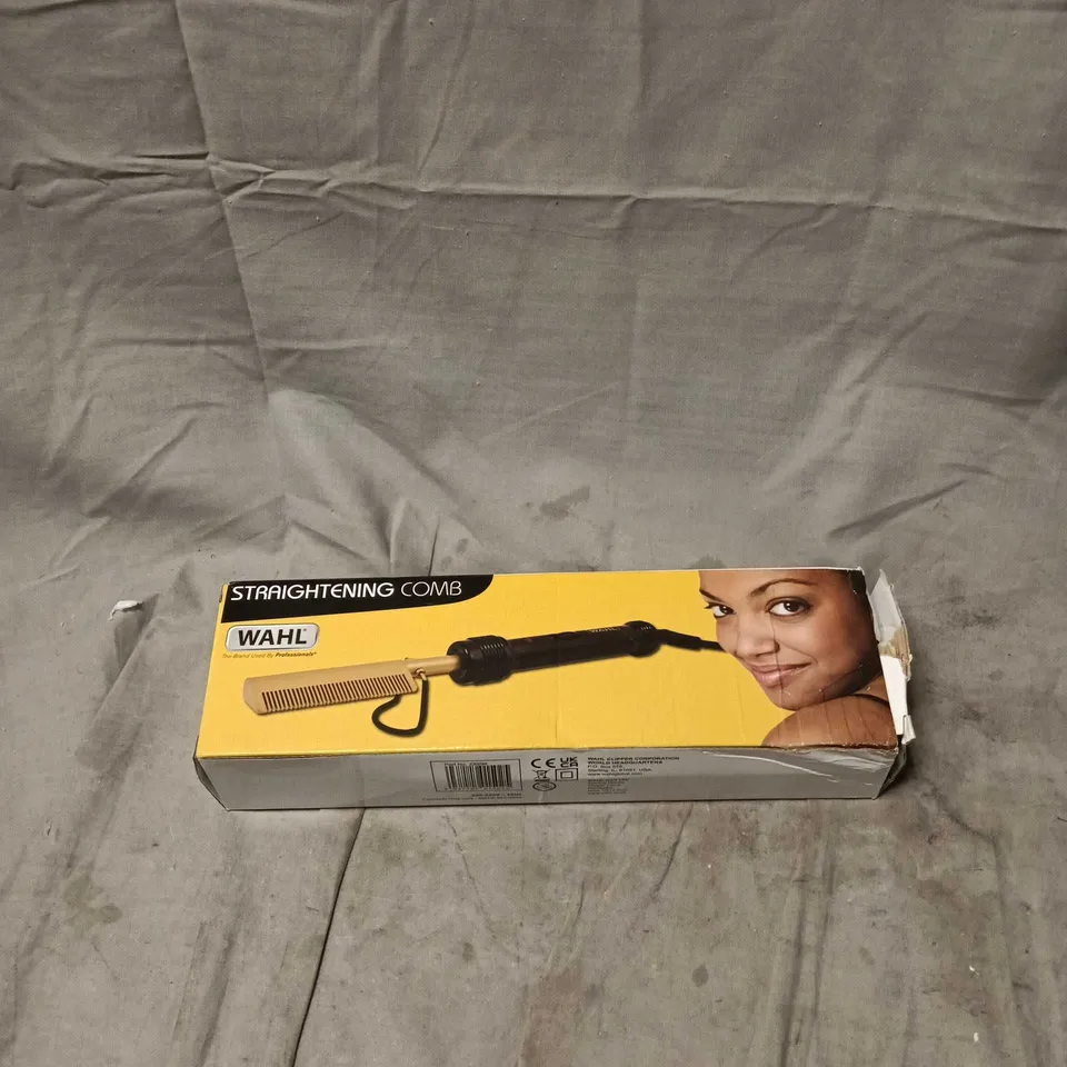 WAHL STRAIGHTENING COMB – HAIR STYLING TOOL (BOXED)